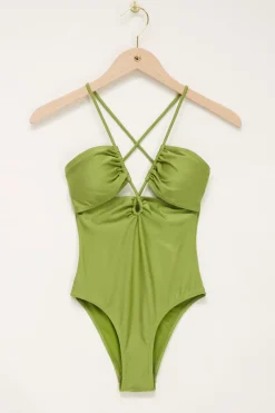 My Jewellery Maillot De Bain à Bretelles Croisées New