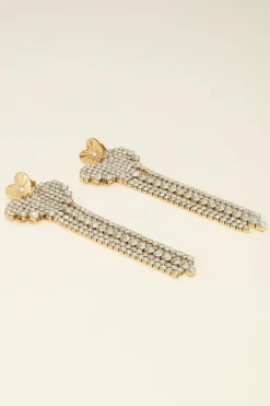 My Jewellery Maxi Boucles D'oreilles Cœur à Strass Universe New