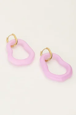 My Jewellery Maxi Boucles D'oreilles Océan Lilas Best