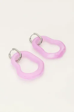 My Jewellery Maxi Boucles D'oreilles Océan Lilas Best