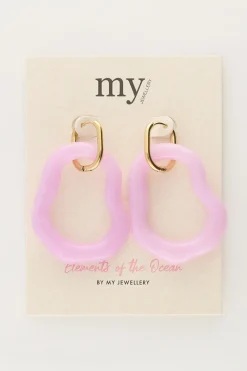 My Jewellery Maxi Boucles D'oreilles Océan Lilas Best