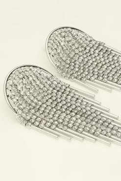 My Jewellery Maxi Boucles D'oreilles Strass Argentés Universe Discount