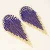 My Jewellery Maxi Boucles D'oreilles Strass Bleus Universe New