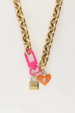 My Jewellery Maxi Collier Candy Avec Fermoir Et Charms Outlet