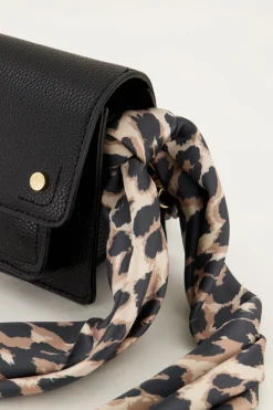 My Jewellery Mini-foulard Satiné Imprimé Léopard Discount