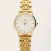 My Jewellery Montre à Petit Cadran Blanc Rond Discount