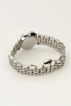 My Jewellery Montre à Petit Cadran Blanc Rond Discount