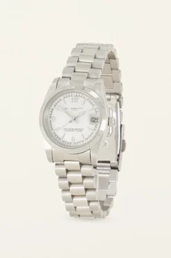 My Jewellery Montre Avec Bracelet à Maillons Et Cadran Blanc Clearance