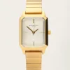 My Jewellery Montre Carrée à Larges Maillons Horizontaux New