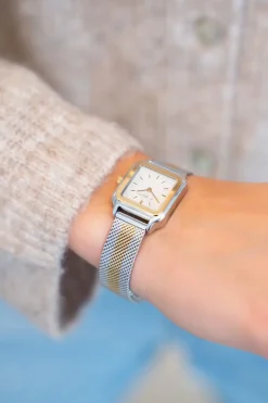 My Jewellery Montre Carrée Bracelet Chaîne Multicolore Outlet