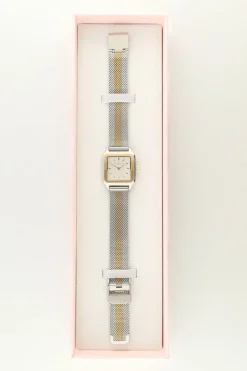 My Jewellery Montre Carrée Bracelet Chaîne Multicolore Outlet
