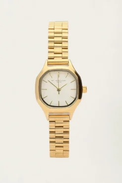 My Jewellery Montre Hexagonale Vintage Avec Bracelet à Maillons Hot