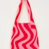 My Jewellery Panier Rouge Et Rose En Forme De Tourbillon Clearance