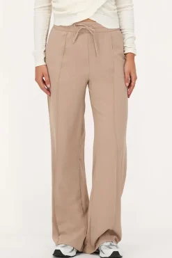 My Jewellery Pantalon Beige à Pinces Discount