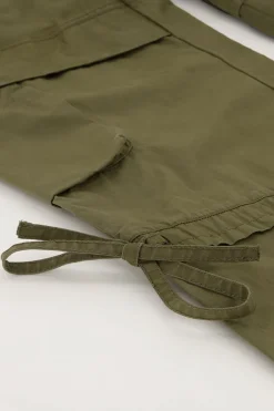 My Jewellery Pantalon Cargo élastique Vert New