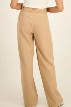 My Jewellery Pantalon Flare Beige Hot