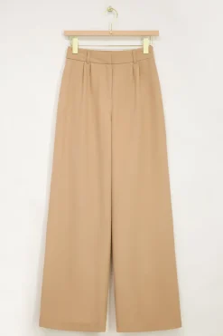 My Jewellery Pantalon Flare Beige Hot
