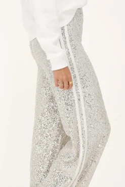 My Jewellery Pantalon Large Avec Paillettes Et Rubans New