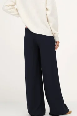 My Jewellery Pantalon Large Bleu Foncé New