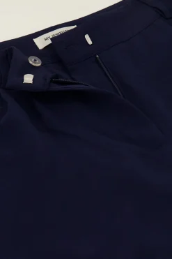 My Jewellery Pantalon Large Bleu Foncé New