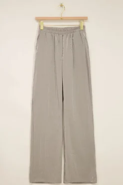 My Jewellery Pantalon Large Gris New