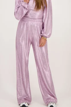 My Jewellery Pantalon Large Métallique Rose Online