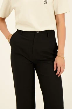 My Jewellery Pantalon Large Noir Discount