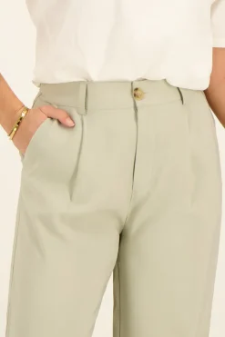 My Jewellery Pantalon Large Vert Clair Hot