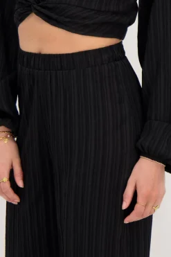 My Jewellery Pantalon Large Noir Discount