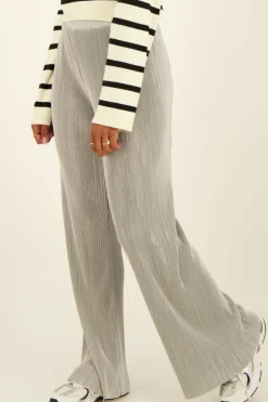 My Jewellery Pantalon Plissé Argenté Outlet