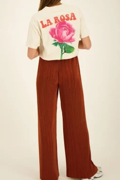 My Jewellery Pantalon Plissé Orange Sale