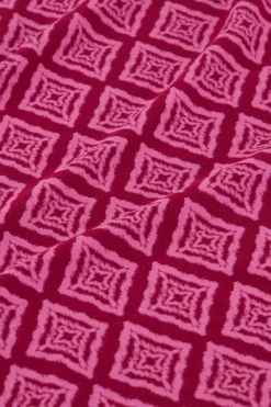 My Jewellery Pantalon évasé Avec Imprimé Ikat Rose Discount