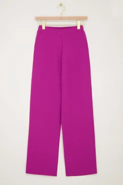 My Jewellery Pantalon élastique Violet Fashion
