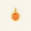 My Jewellery Pendentif Casa Fiore En Coeur Orange Outlet