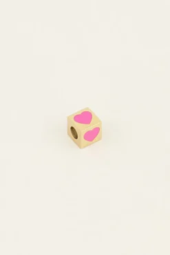 My Jewellery Pendentif Cube Avec Petit Cœur Clearance