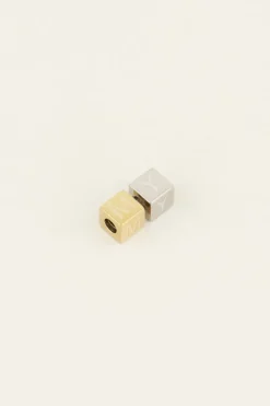My Jewellery Pendentif Cube Initiale Argent New
