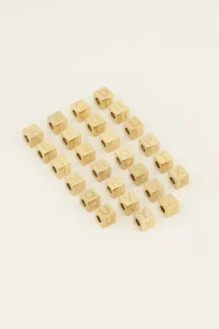 My Jewellery Pendentif Cube Initiale Argent New