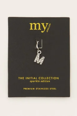 My Jewellery Pendentif Initiale Avec Pierres New