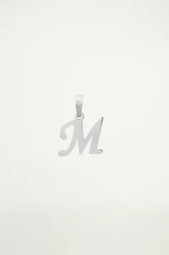 My Jewellery Pendentif Initiale Couleur Argent Outlet