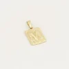 My Jewellery Pendentif Initiale Rectangulaire Clearance