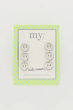 My Jewellery Petites Boucles D'oreilles Candy Avec Smiley Online