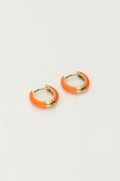 My Jewellery Petites Créoles Candy Orange Fashion