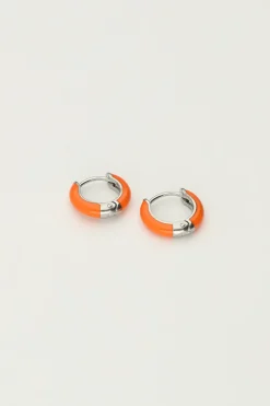 My Jewellery Petites Créoles Candy Orange Fashion