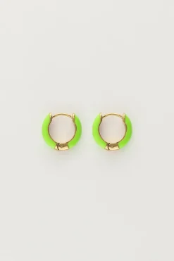 My Jewellery Petites Créoles Candy Vertes New