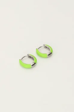 My Jewellery Petites Créoles Candy Vertes New