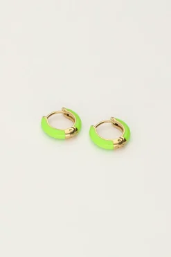 My Jewellery Petites Créoles Candy Vertes New
