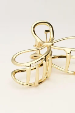 My Jewellery Pince à Cheveux Avec Nœud Doré New