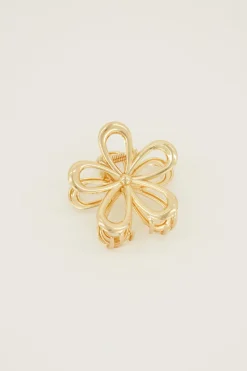 My Jewellery Pince à Cheveux En Forme De Fleur Dorée Outlet