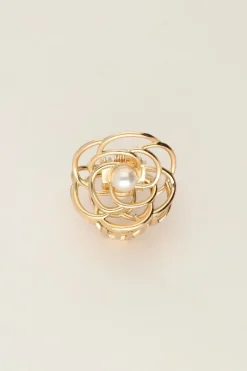 My Jewellery Pince à Cheveux Rose Dorée Avec Perle Outlet