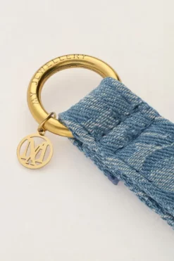 My Jewellery Porte-clés Avec Imprimé Roses Bleu Best